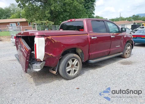 2008 Toyota Tundra Limited 5.7L V8 из США, поврежденный, VIN 5TBDV58128S516925